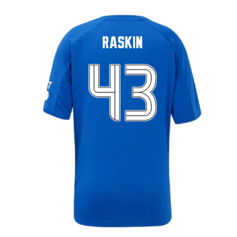 2024-2025 Rangers Home Shirt (Kids) (Raskin 43)