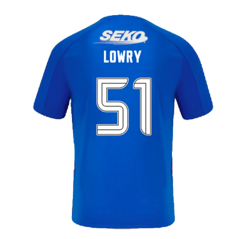 2024-2025 Rangers Home Shirt (Lowry 51)