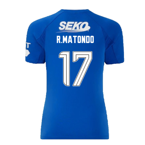 2024-2025 Rangers Home Shirt (Womens) (R.Matondo 17)