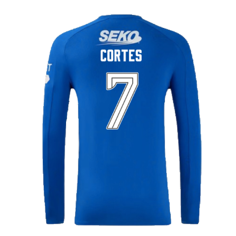 2024-2025 Rangers Long Sleeve Home Shirt (Cortes 7)