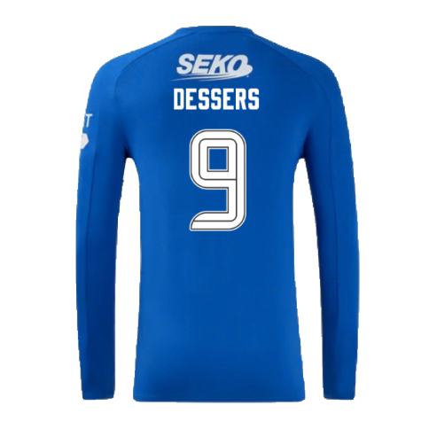 2024-2025 Rangers Long Sleeve Home Shirt (Dessers 9)