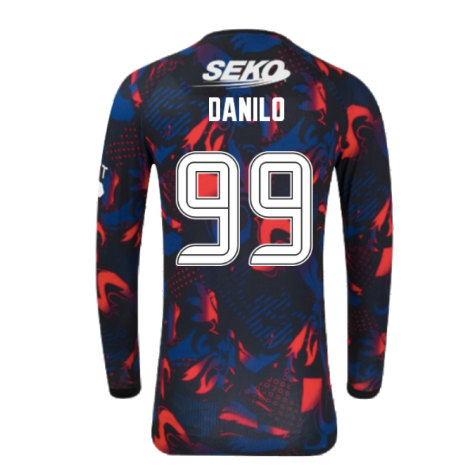 2024-2025 Rangers Long Sleeve Third Shirt (Danilo 99)