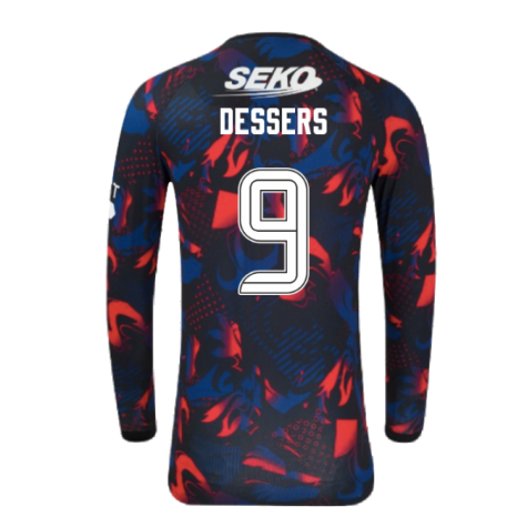 2024-2025 Rangers Long Sleeve Third Shirt (Dessers 9)