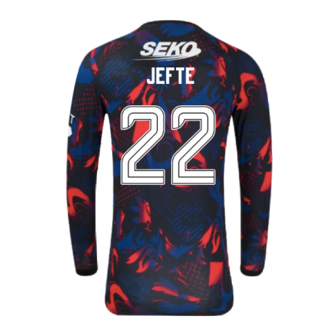 2024-2025 Rangers Long Sleeve Third Shirt (Jefte 22)