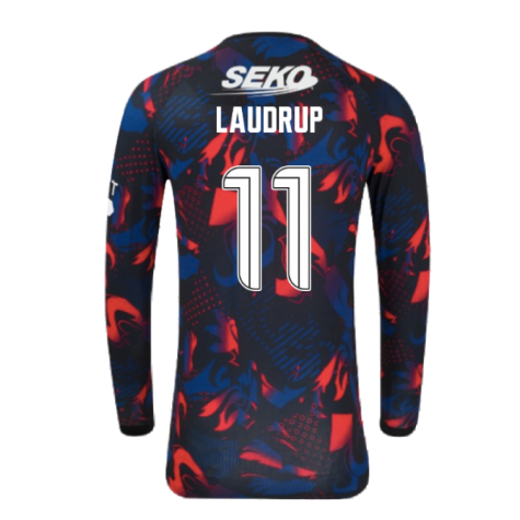 2024-2025 Rangers Long Sleeve Third Shirt (Laudrup 11)