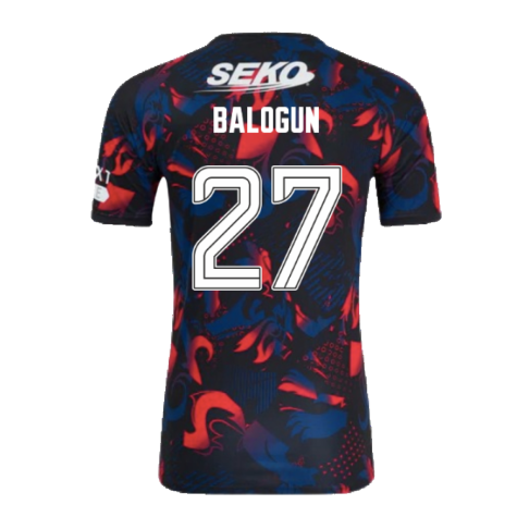 2024-2025 Rangers Third Authentic Pro Shirt (Balogun 27)