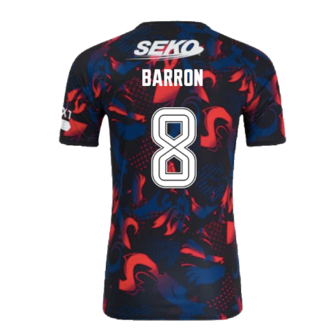 2024-2025 Rangers Third Authentic Pro Shirt (Barron 8)