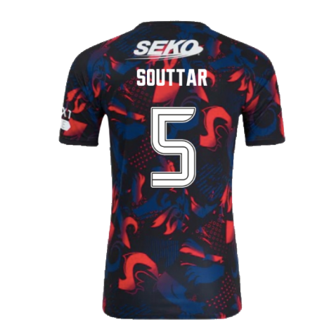 2024-2025 Rangers Third Authentic Pro Shirt (Souttar 5)