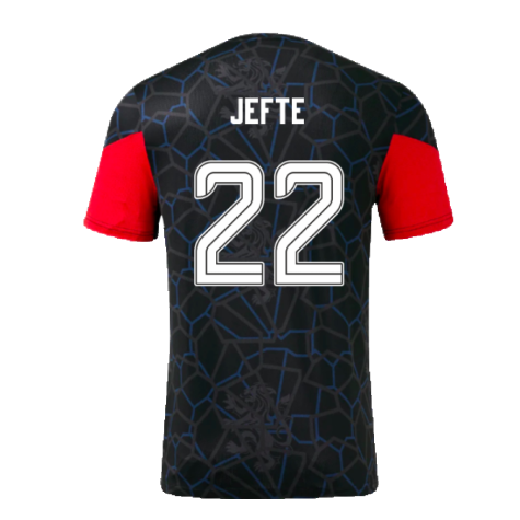 2024-2025 Rangers Third Matchday Tee (Black) (Jefte 22)