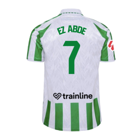 2024-2025 Real Betis Home Shirt (Kids) (Ez Abde 7)