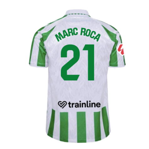 2024-2025 Real Betis Home Shirt (Kids) (Marc Roca 21)