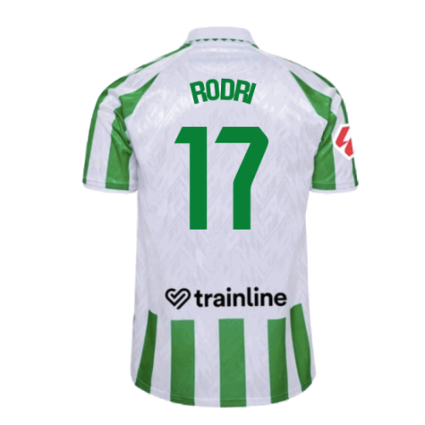 2024-2025 Real Betis Home Shirt (Kids) (Rodri 17)