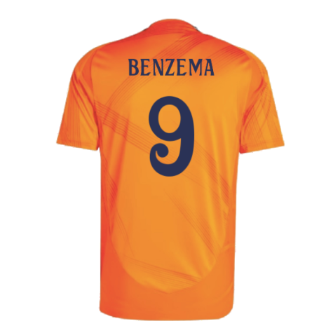 2024-2025 Real Madrid Authentic Away Shirt (Benzema 9)