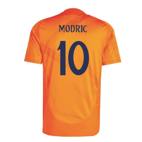 2024-2025 Real Madrid Authentic Away Shirt (Modric 10)