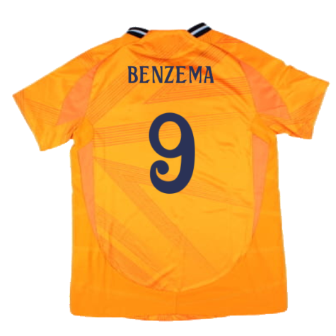 2024-2025 Real Madrid Authentic Away Shirt (Womens) (Benzema 9)