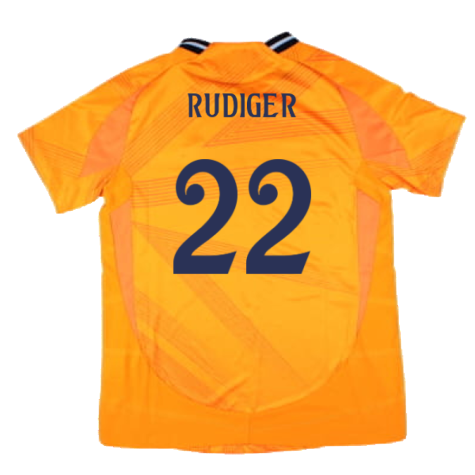 2024-2025 Real Madrid Authentic Away Shirt (Womens) (Rudiger 22)