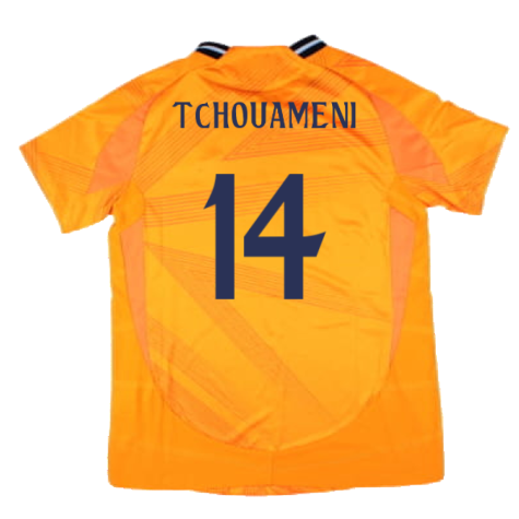 2024-2025 Real Madrid Authentic Away Shirt (Womens) (Tchouameni 14)