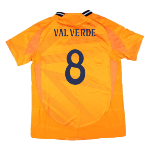 2024-2025 Real Madrid Authentic Away Shirt (Womens) (Valverde 8)