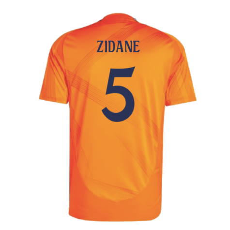 2024-2025 Real Madrid Authentic Away Shirt (Zidane 5)