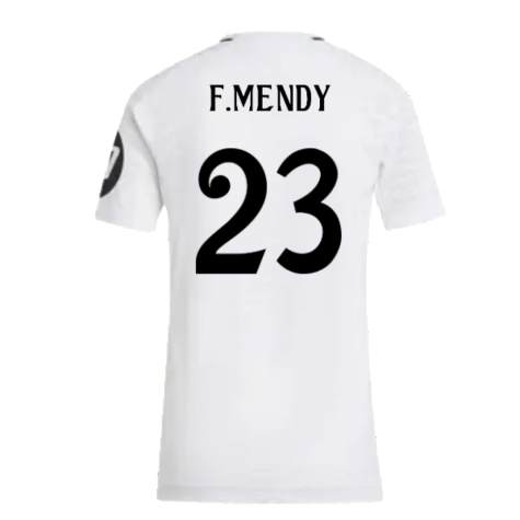 2024-2025 Real Madrid Authentic Home Shirt (Womens) (F.Mendy 23)