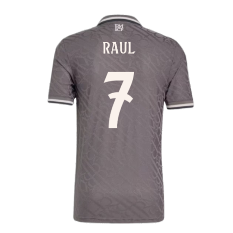 2024-2025 Real Madrid Authentic Third Shirt (Raul 7)