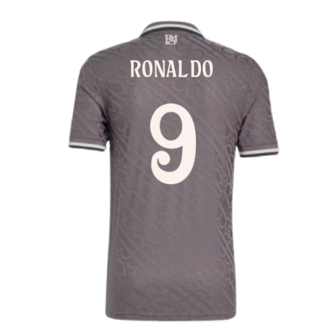 2024-2025 Real Madrid Authentic Third Shirt (Ronaldo 9)