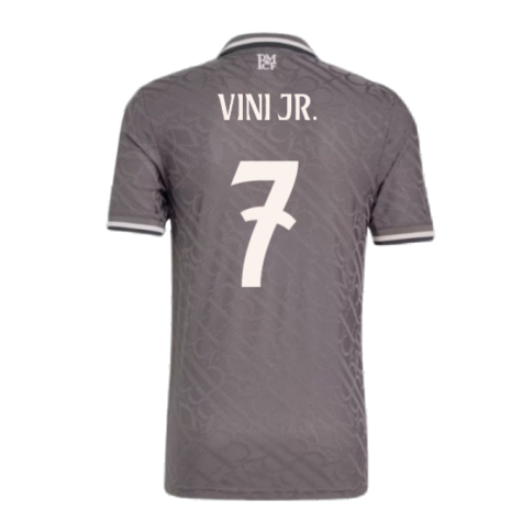 2024-2025 Real Madrid Authentic Third Shirt (Vini Jr. 7)