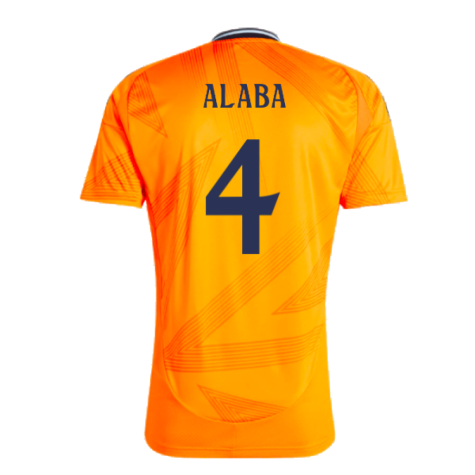 2024-2025 Real Madrid Away Shirt (Alaba 4)