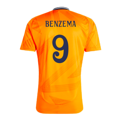 2024-2025 Real Madrid Away Shirt (Benzema 9)