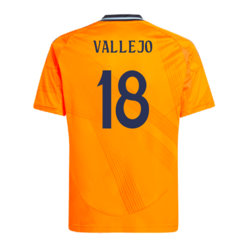 2024-2025 Real Madrid Away Shirt (Kids) (Vallejo 18)