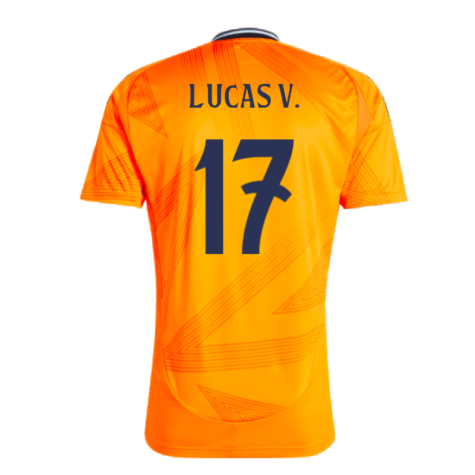 2024-2025 Real Madrid Away Shirt (Lucas V. 17)