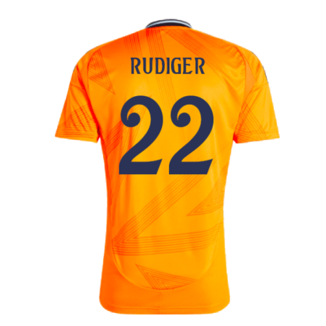 2024-2025 Real Madrid Away Shirt (Rudiger 22)