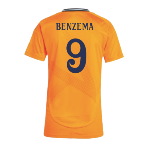 2024-2025 Real Madrid Away Shirt (Womens) (Benzema 9)