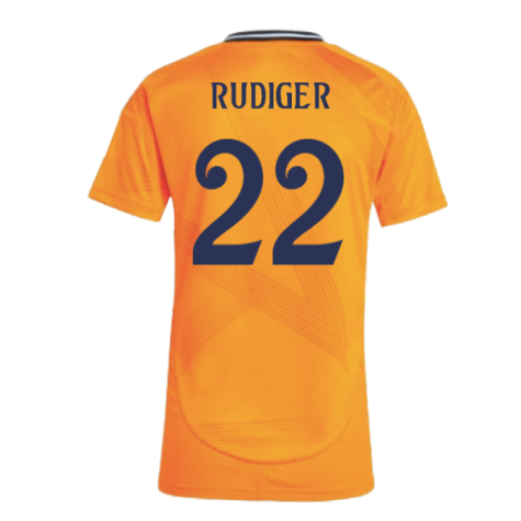 2024-2025 Real Madrid Away Shirt (Womens) (Rudiger 22)