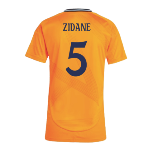 2024-2025 Real Madrid Away Shirt (Womens) (Zidane 5)