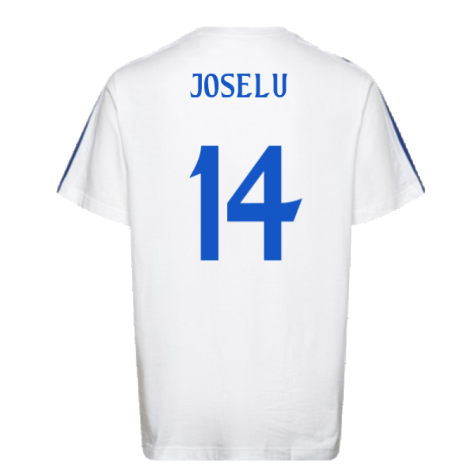 2024-2025 Real Madrid DNA Tee (White) (Joselu 14)