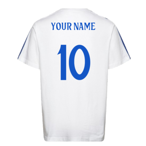 2024-2025 Real Madrid DNA Tee (White) (Your Name)