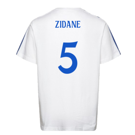 2024-2025 Real Madrid DNA Tee (White) (Zidane 5)