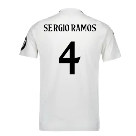 2024-2025 Real Madrid Home Baby Kit (Sergio Ramos 4)