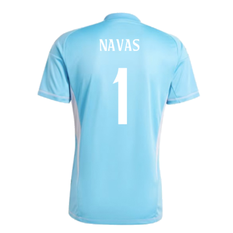 2024-2025 Real Madrid Home Goalkeeper Shirt (Blue) (Navas 1)