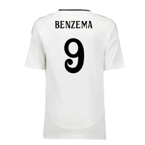 2024-2025 Real Madrid Home Mini Kit (Benzema 9)