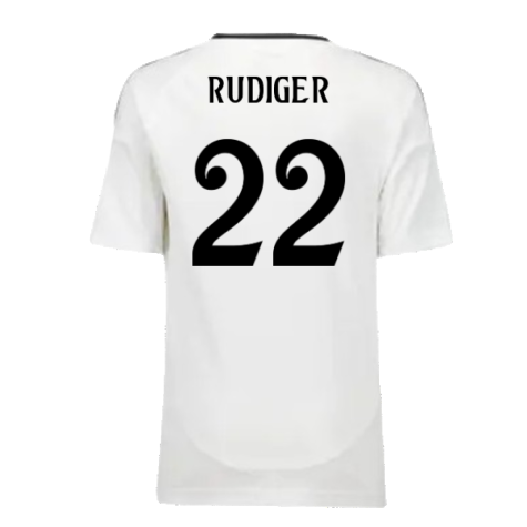 2024-2025 Real Madrid Home Mini Kit (Rudiger 22)