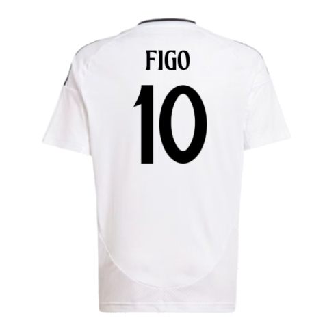 2024-2025 Real Madrid Home Shirt (Kids) (Figo 10)