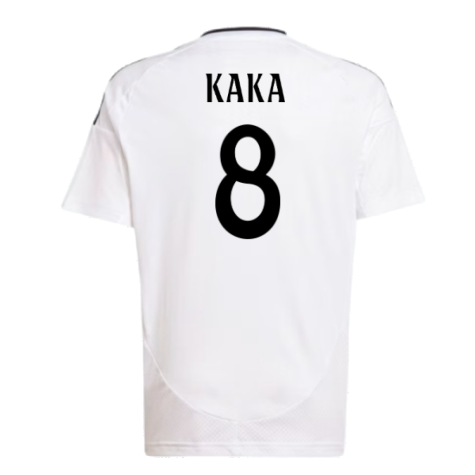 2024-2025 Real Madrid Home Shirt (Kids) (Kaka 8)