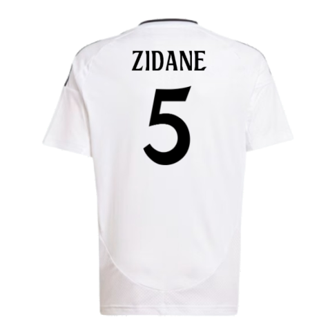 2024-2025 Real Madrid Home Shirt (Kids) (Zidane 5)