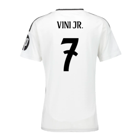 2024-2025 Real Madrid Home Shirt (Womens) (Vini Jr. 7)