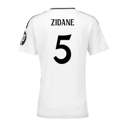 2024-2025 Real Madrid Home Shirt (Womens) (Zidane 5)