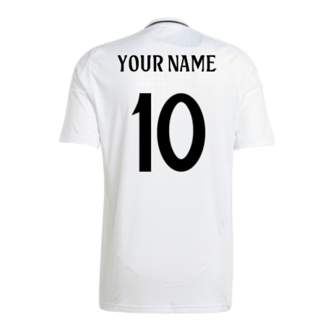 2024-2025 Real Madrid Home Shirt (Your Name)