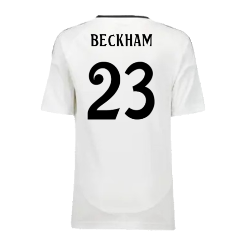 2024-2025 Real Madrid Home Youth Kit (Beckham 23)