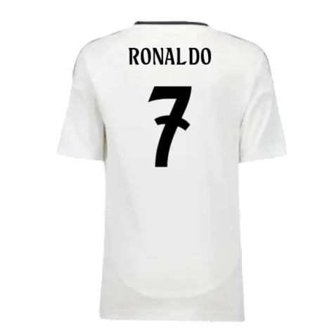 2024-2025 Real Madrid Home Youth Kit (Ronaldo 7)